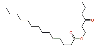 3-Oxohexyl tetradecanoate